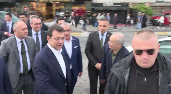 İmamoğlu, Beyoğlu Belediye Başkanı İnan Güney’i Ziyaret Etti